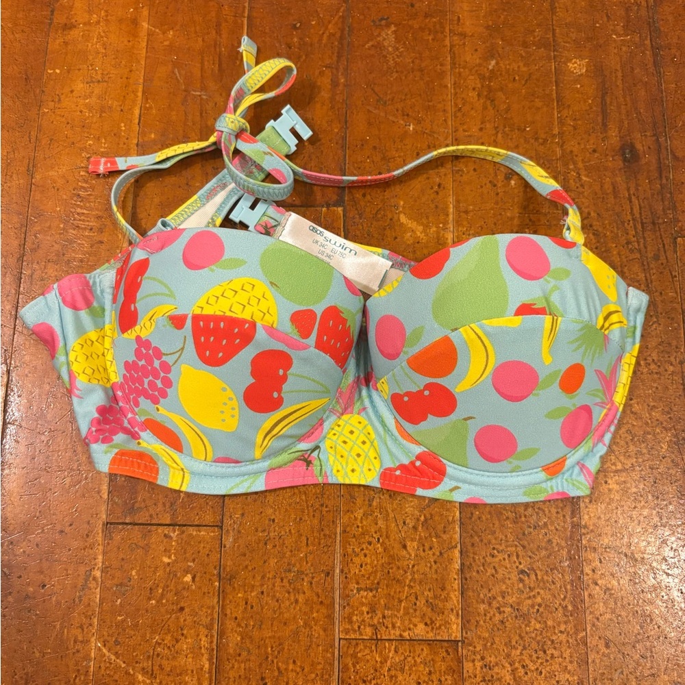 ASOS Swim Multicolor Bikini Top